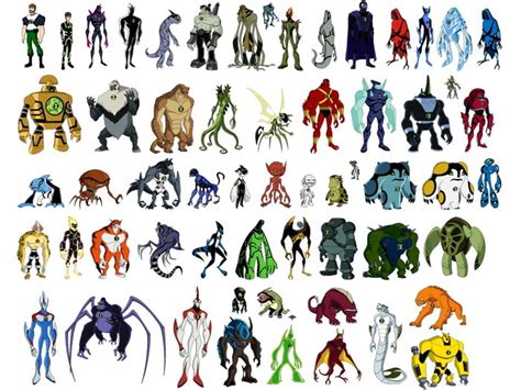 ben 10 characters|list of ben 10 characters.